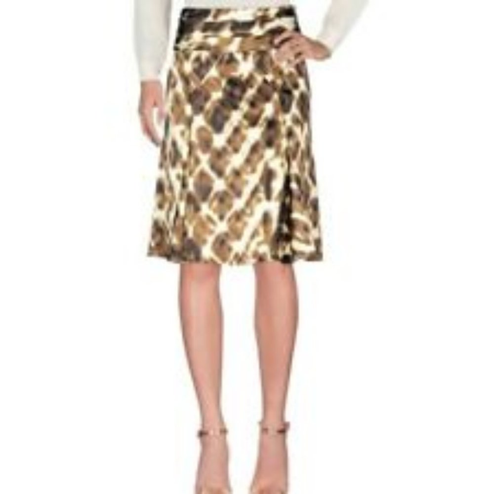 Just Cavalli animal print skirt NWOT